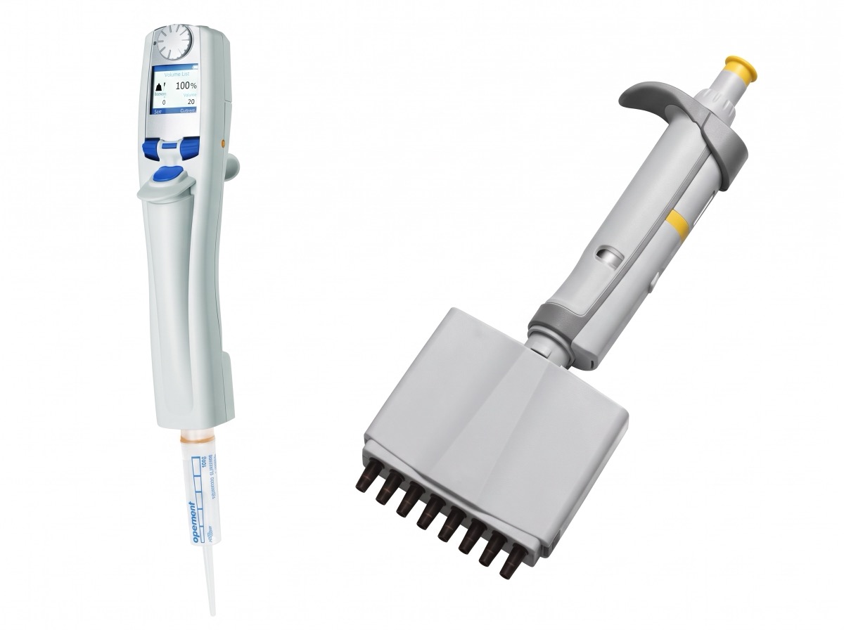 Handdispenser für die wiederholte Abgabe gleicher Volumina